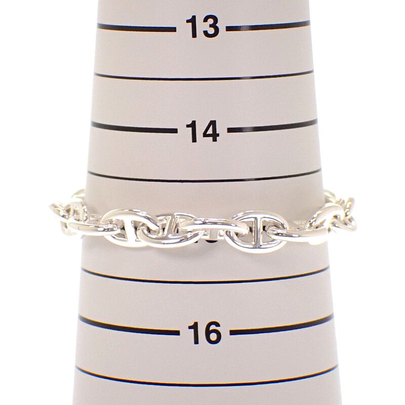 Hermes Chaine D'ancre PM 18 Links Bracelet Silver