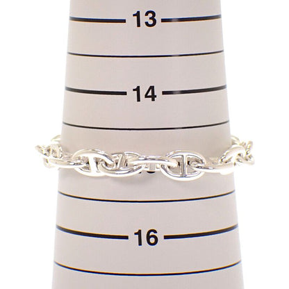 Hermes Chaine D'ancre PM 18 Links Bracelet Silver