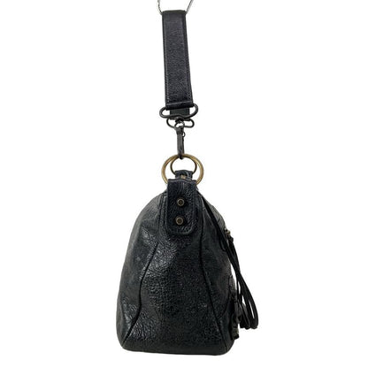 Balenciaga Handbag le City Moto Black Leather