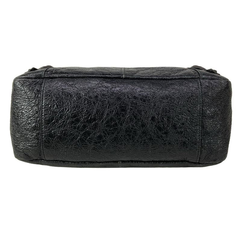 Balenciaga Handbag le City Moto Black Leather