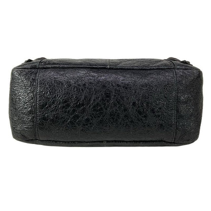 Balenciaga Handbag le City Moto Black Leather