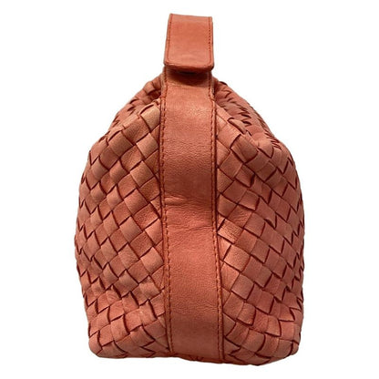 Bottega Veneta Handbag Intrecciato Pink Leather