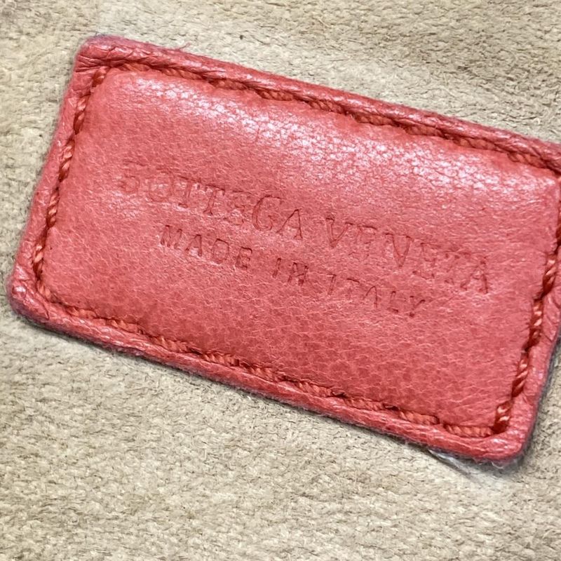 Bottega Veneta Handbag Intrecciato Pink Leather