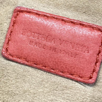 Bottega Veneta Handbag Intrecciato Pink Leather