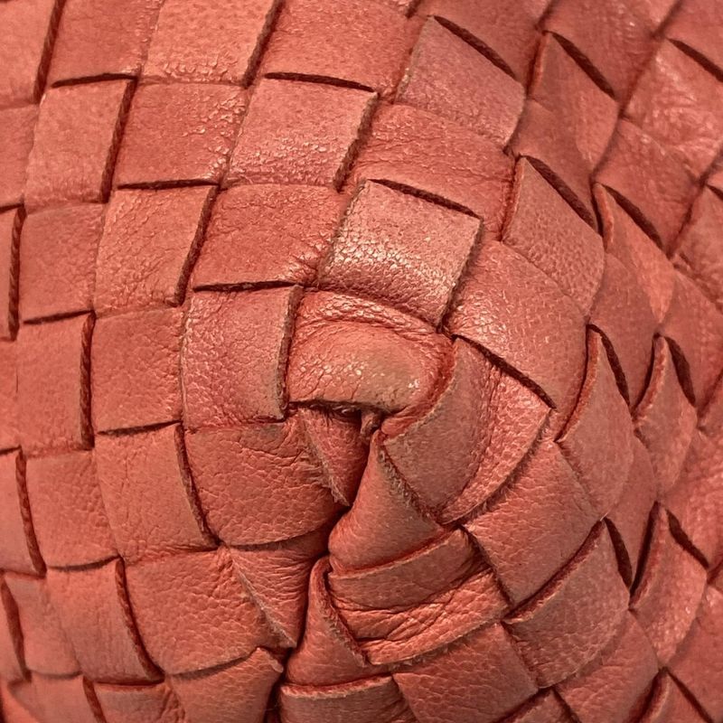 Bottega Veneta Handbag Intrecciato Pink Leather