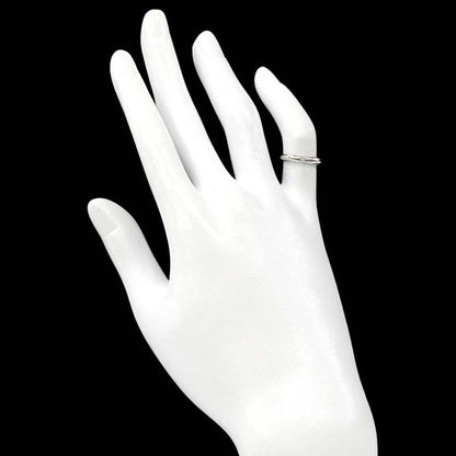 Cartier Classic 46 Ring Diamond Pt Width Platinum