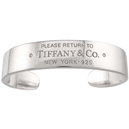 Tiffany & Co Return to Narrow Calf Diamond Bracelet