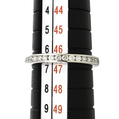 Tiffany & Co Half Circle Channel Setting Ring Diamond Pt