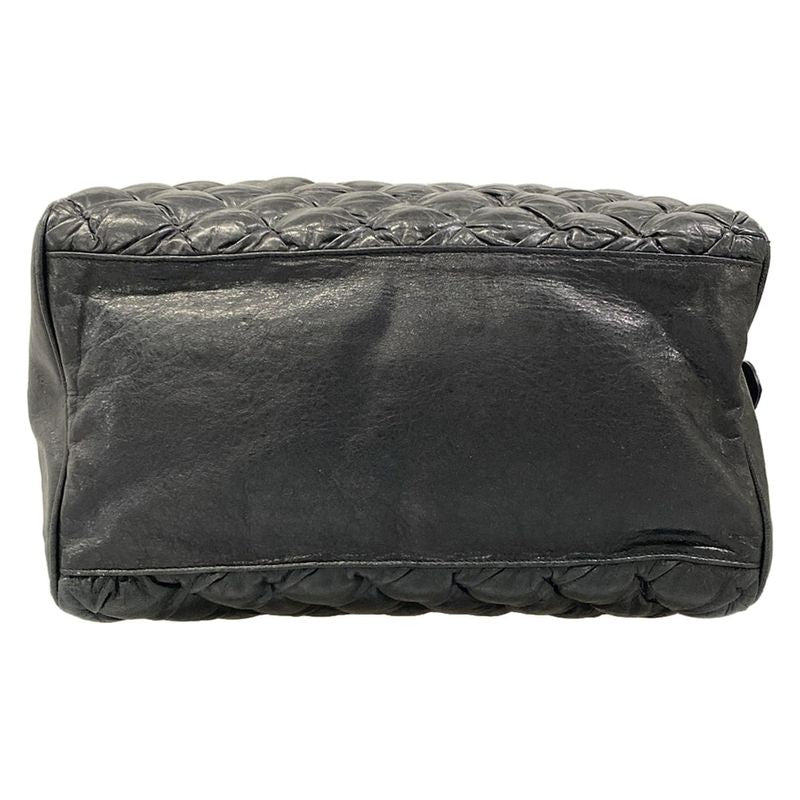 Balenciaga Handbag the Matelasse Black Leather