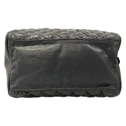Balenciaga Handbag the Matelasse Black Leather
