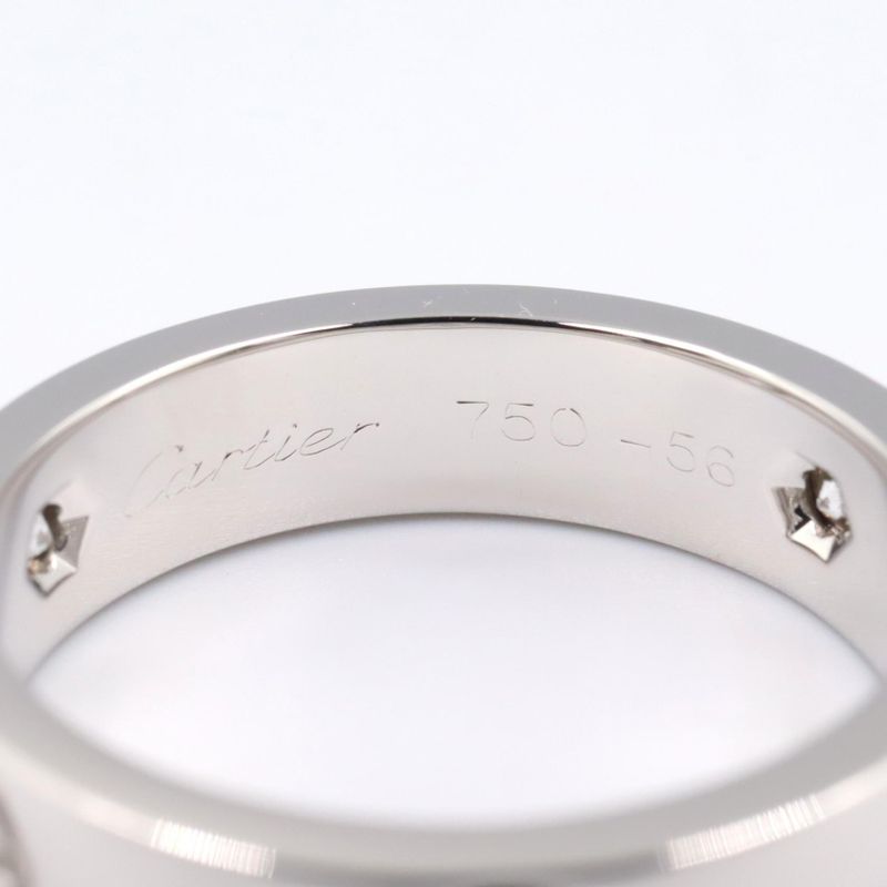 Cartier Ring Love 18K White Gold Diamond
