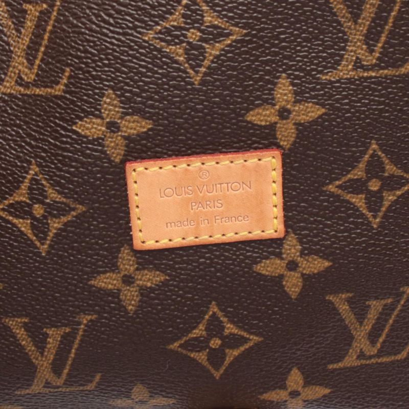 Louis Vuitton Shoulder Bag Saumur 30 Canvas Leather