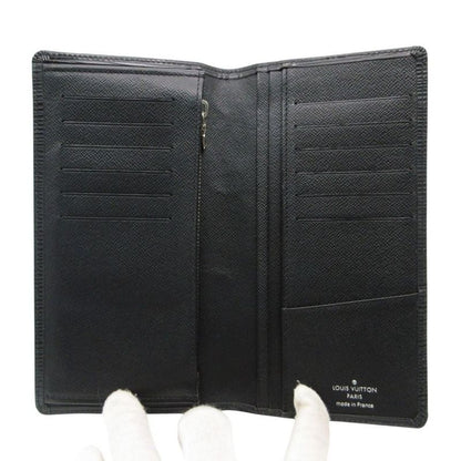 Louis Vuitton Epi Portefeuille Brother Wallet Noir Black