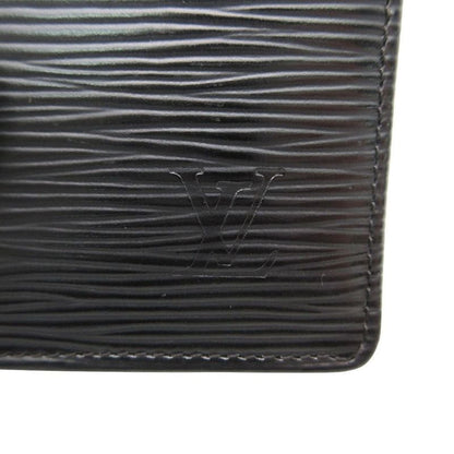 Louis Vuitton Epi Portefeuille Brother Wallet Noir Black