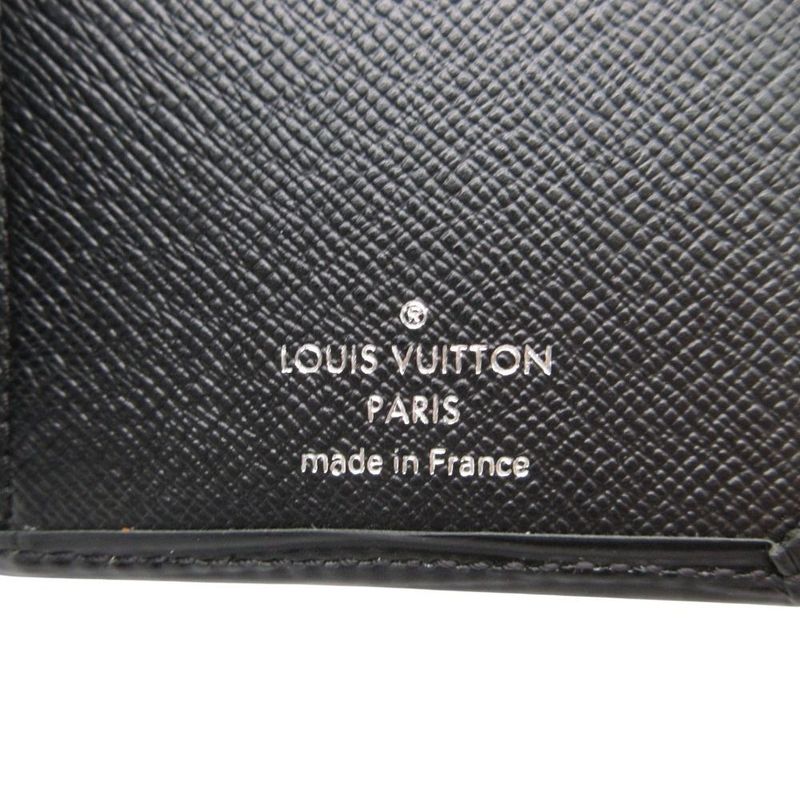 Louis Vuitton Epi Portefeuille Brother Wallet Noir Black
