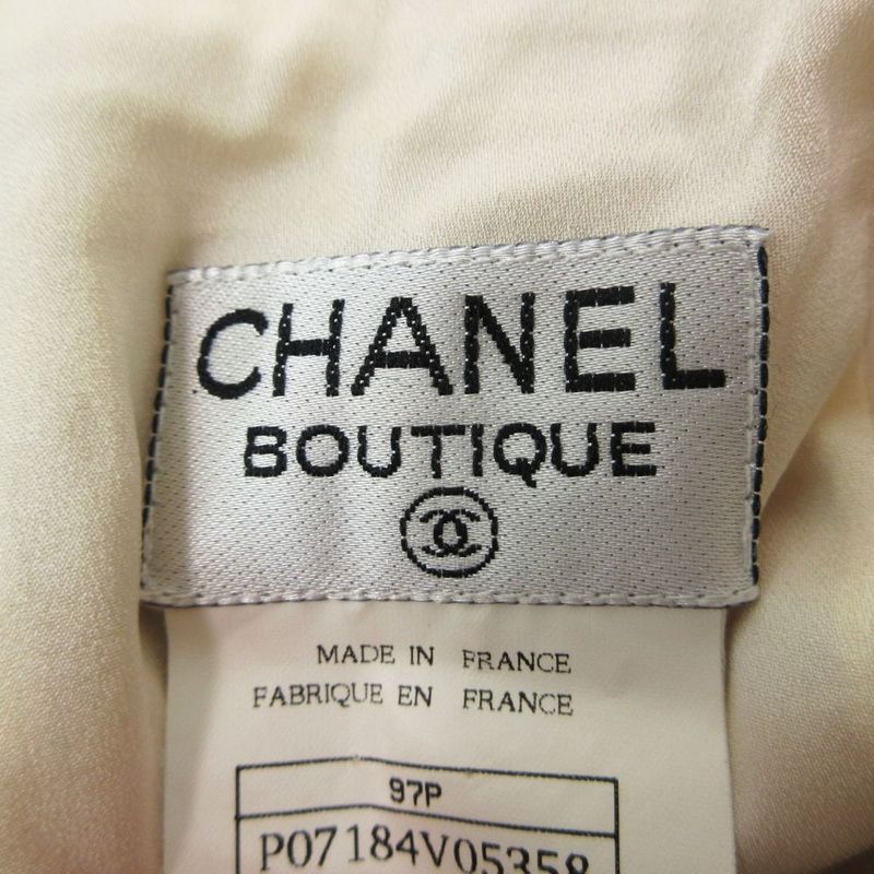 Chanel Vintage Tweed Mini Skirt 38