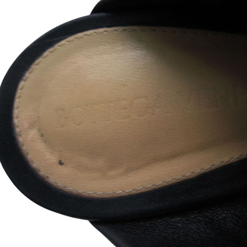 Bottega Veneta Leather Sabot Sandals Mule Shoes 37.5
