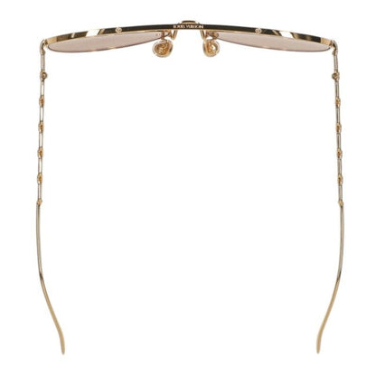 Louis Vuitton Sunglasses My LV Chain Pilot Metal Frame Double Bridge