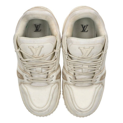 Louis Vuitton LV Trainer Maxi Sneaker White Beige