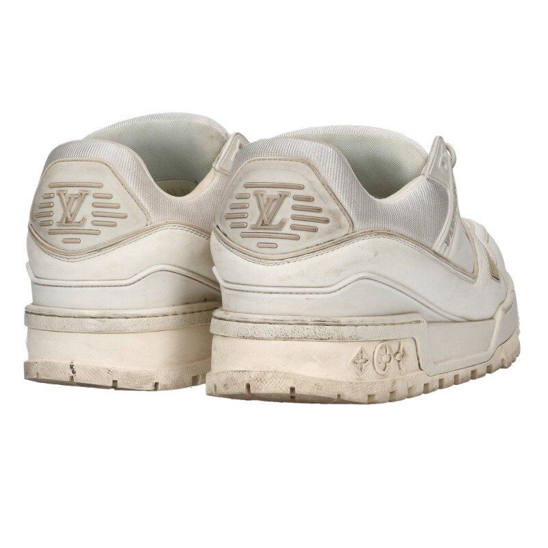 Louis Vuitton LV Trainer Maxi Sneaker White Beige
