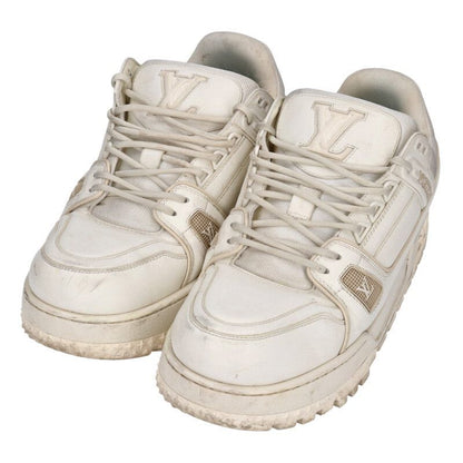 Louis Vuitton LV Trainer Maxi Sneaker White Beige