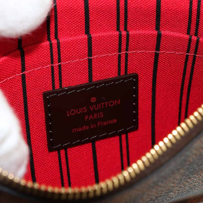 Louis Vuitton Damier Neverfull PM Tote Ebene Gold Brown