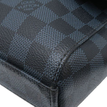Louis Vuitton Damier Cobalt Newport Message Shoulder Bag Navy Blue