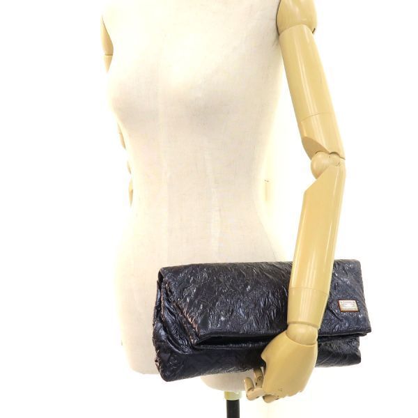Louis Vuitton Monogram Limelight Clutch PM Navy Blue