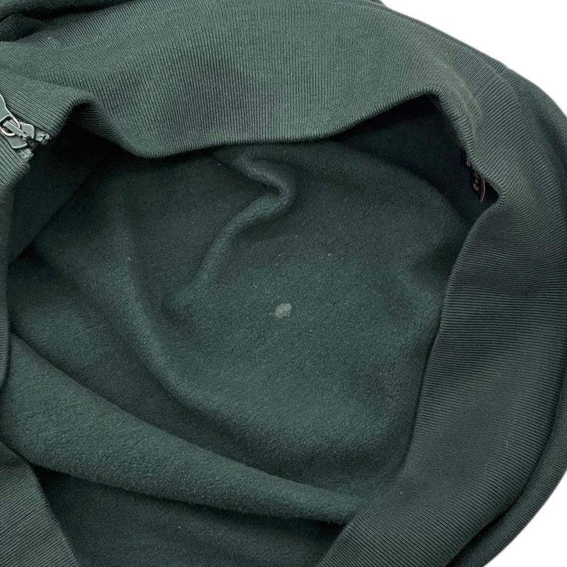 Louis Vuitton Hoodie Hybrid Denim Cut Replacement Zip Up Jacket Green Blue
