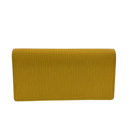 Louis Vuitton Portefeuille Brother Epi Leather Wallet Yellow