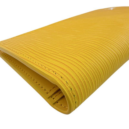 Louis Vuitton Portefeuille Brother Epi Leather Wallet Yellow