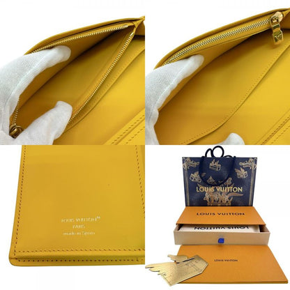 Louis Vuitton Portefeuille Brother Epi Leather Wallet Yellow