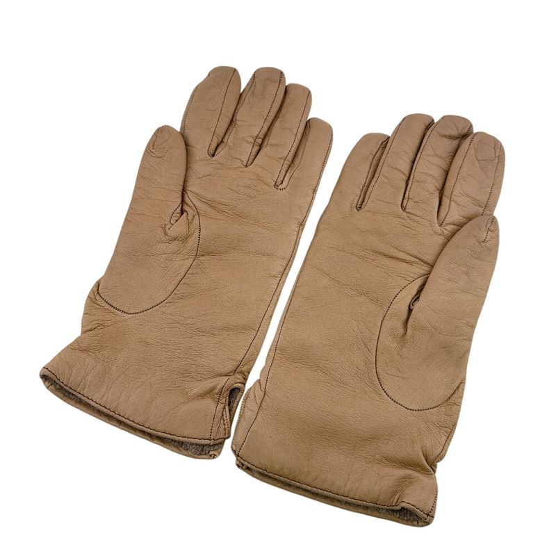 Gucci Cashmere Gloves Brown