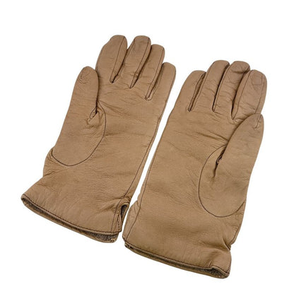 Gucci Cashmere Gloves Brown