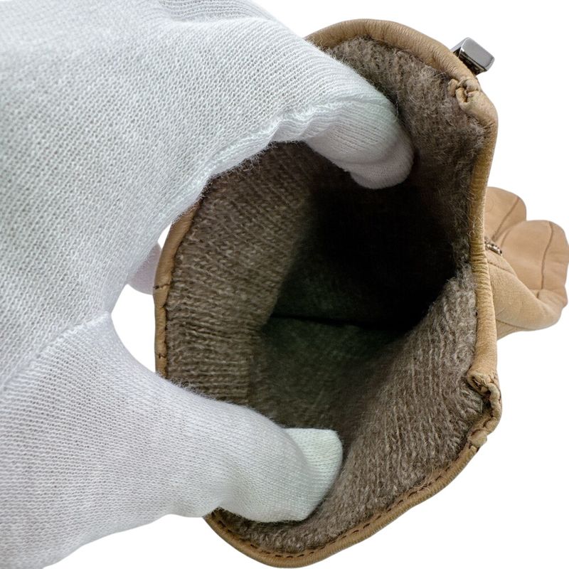 Gucci Cashmere Gloves Brown