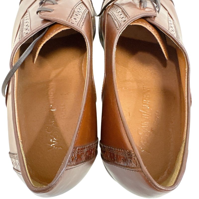 Saint Laurent Yves Straight Tip Business Shoes Lace Type
