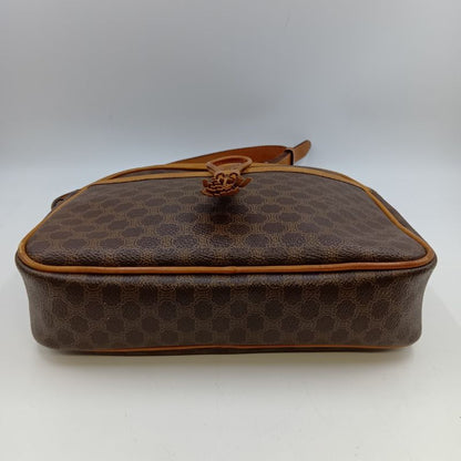 Celine Macadam Shoulder Bag 10 Brown