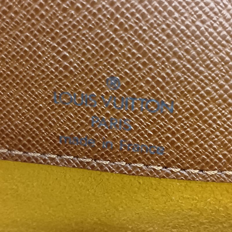 Louis Vuitton Monogram Musette Tango Shoulder Bag Brown