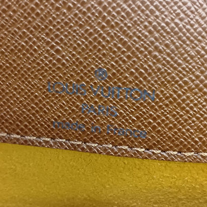 Louis Vuitton Monogram Musette Tango Shoulder Bag Brown
