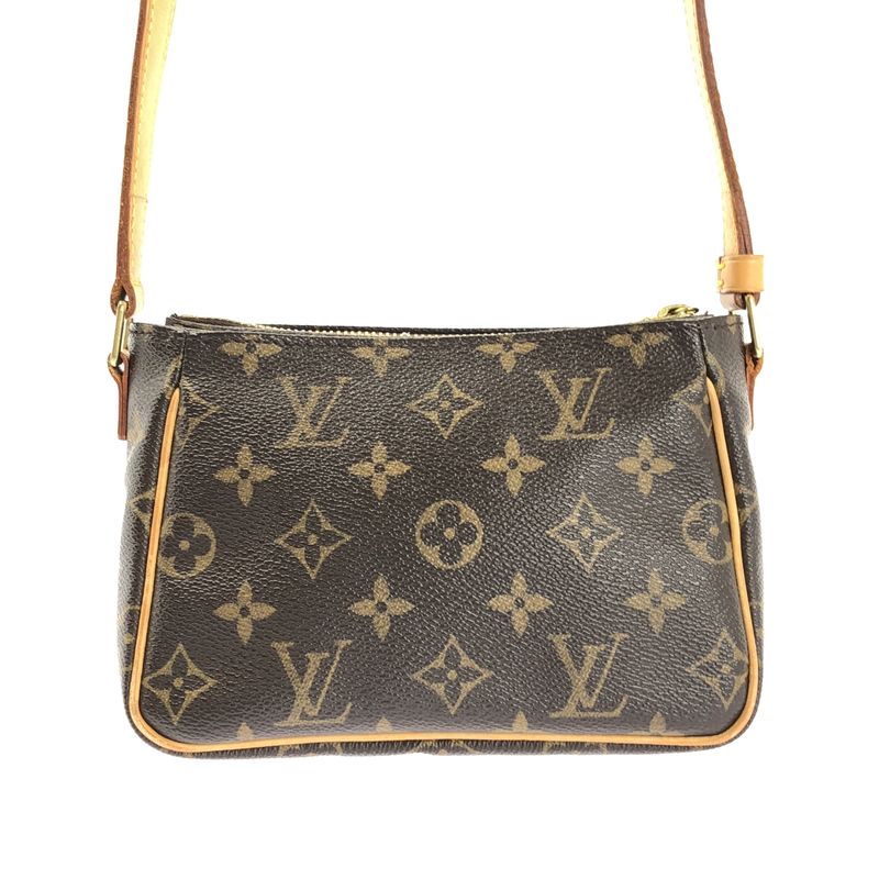 Louis Vuitton Monogram Viva-Cite PM Shoulder Bag Pochette Brown