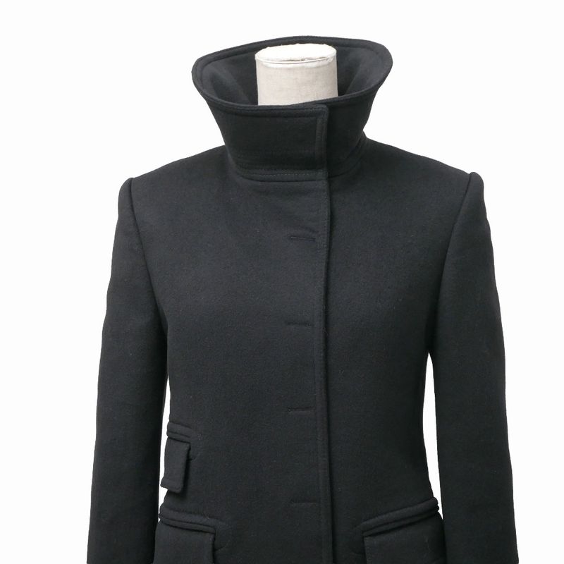 Gucci Coat 38 Cashmere Blend Slit Long