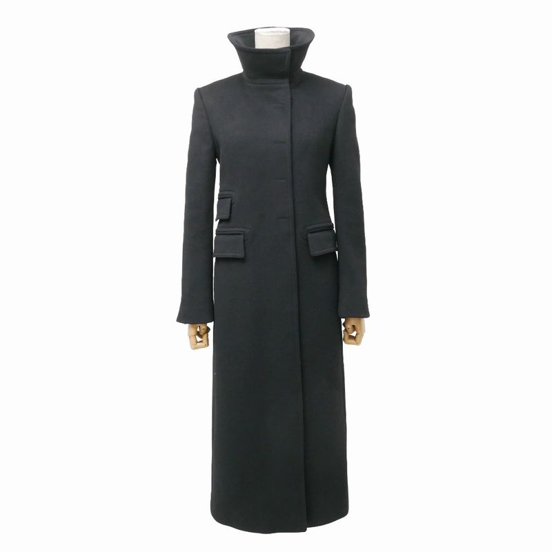 Gucci Coat 38 Cashmere Blend Slit Long