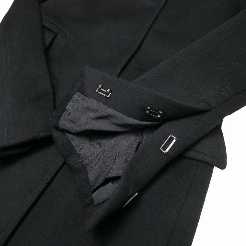 Gucci Coat 38 Cashmere Blend Slit Long