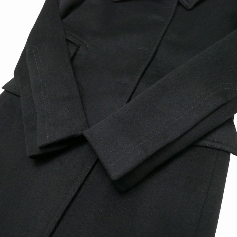 Gucci Coat 38 Cashmere Blend Slit Long