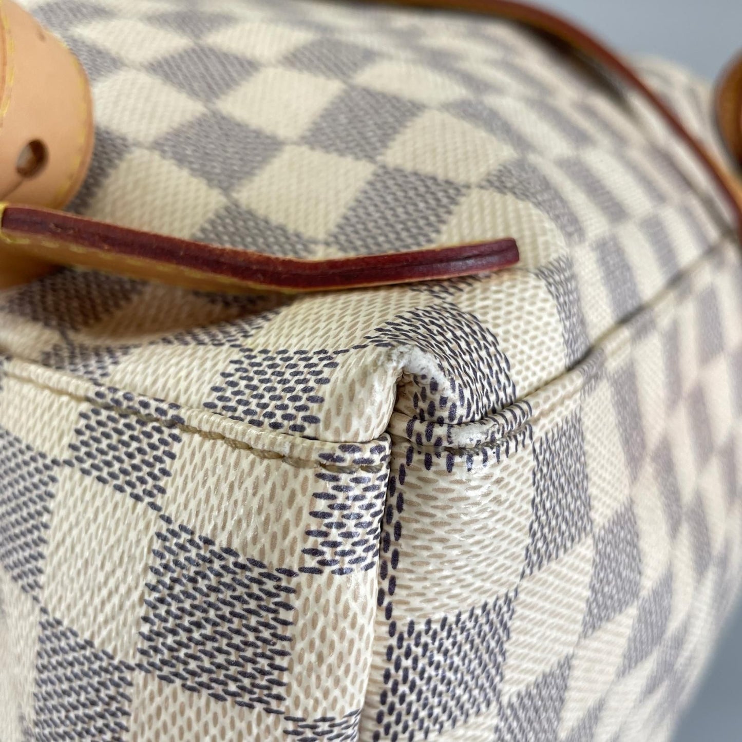 Louis Vuitton Sperone Backpack Damier Azur Canvas White — view 7