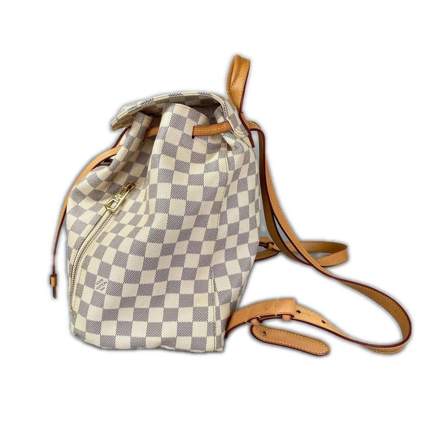 Louis Vuitton Sperone Backpack Damier Azur Canvas White — view 2