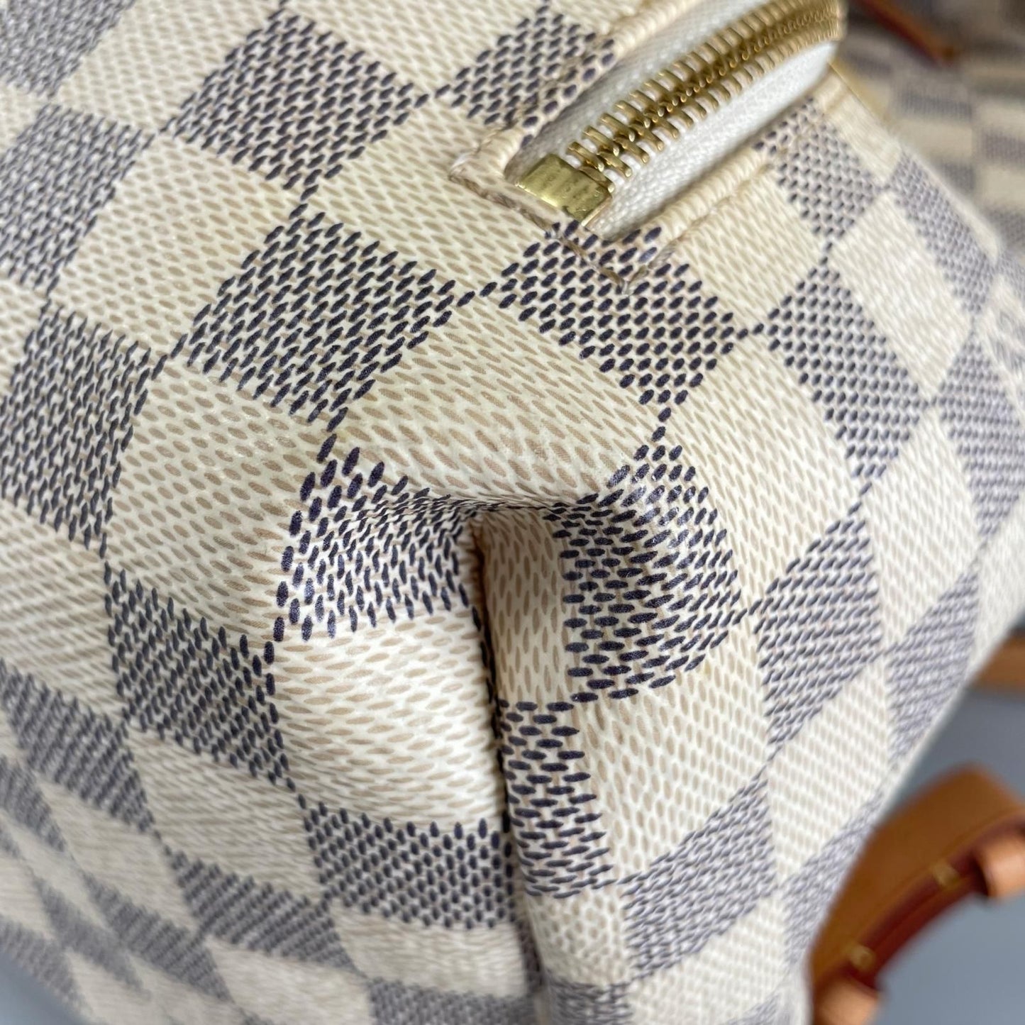 Louis Vuitton Sperone Backpack Damier Azur Canvas White — view 6