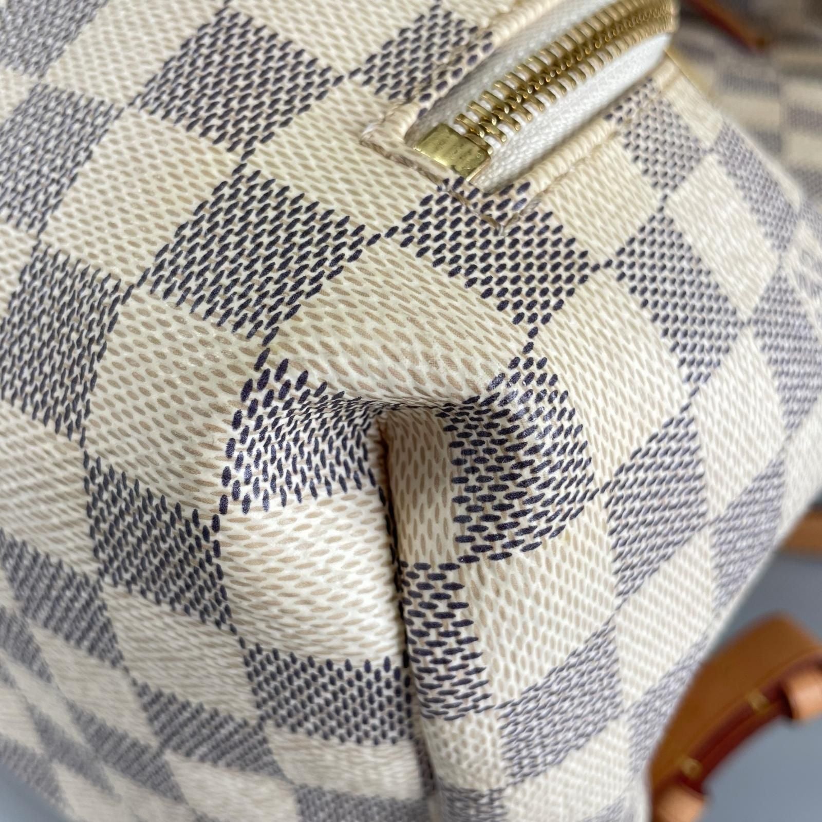 Louis Vuitton Sperone Backpack Damier Azur Canvas White — view 6