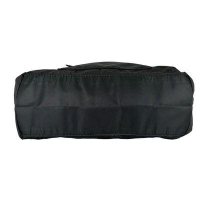 Prada Triangle Logo Tote Bag Nylon Black — view 4