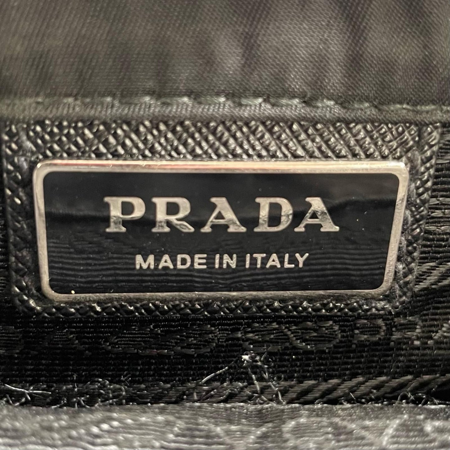Prada Re-Nylon Shoulder Bag Nylon Black — view 8